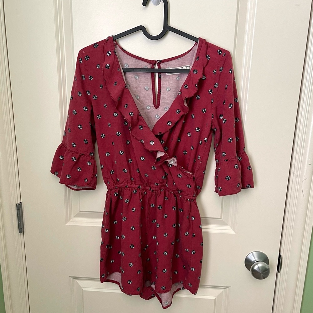 BOGO FREE!! Abercrombie & fitch womens patterned romper